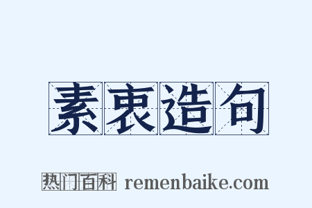 素衷造句是什么意思的图片
